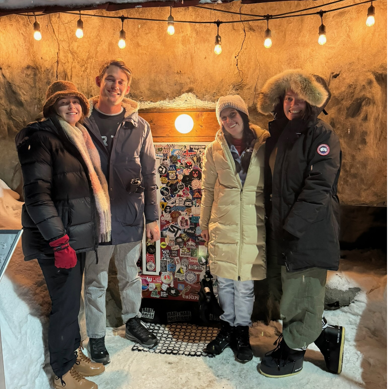 Niseko group hangout